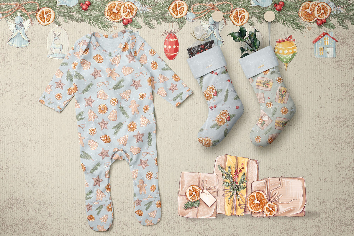 Creator Christmas at the Grandma, an Illustration by Yuliya Art (Photo 13 of 13)