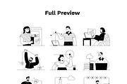 Flat Business & Startup Illustration, an Illustration by Creative Graphics (Thumbnail 7 of 7)