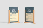 Modern Menu Mockup For Branding, an Advertising Mockup by tiyasprabawa (Thumbnail 4 of 5)