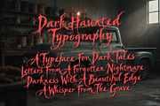 Veirwrath Borngrave - Haunted Beauty, a Handwritten Font by HypeWorksCo (Thumbnail 8 of 12)