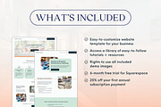 Cleaning Squarespace Template, a Squarespace Template by Pretty Boss Designs (Thumbnail 2 of 6)