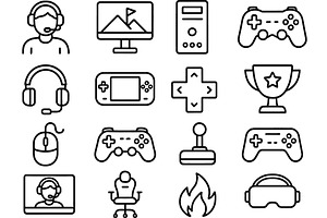 Digital gaming elements featuring, a Technology Illustration by ZinetroN
