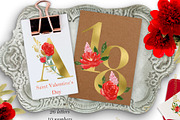 Saint Valentine's Day watercolor kit, a Texture Illustration by LABFcreations (Thumbnail 5 of 13)