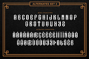 Sword Font Logo Creator, a Serif Font by Harry Kasyanov (Thumbnail 7 of 9)