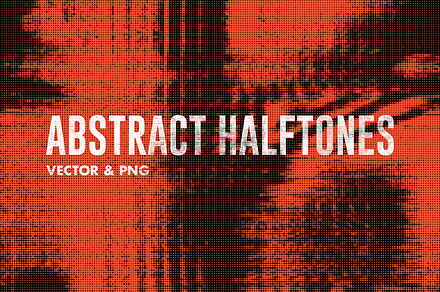 Abstract Halftones - Vector & PNG, a Texture Graphic by Offset