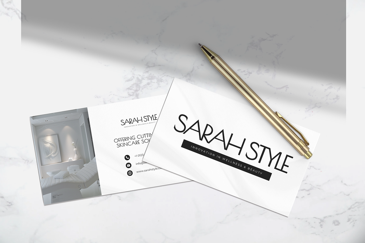 MED SPA BUSINESS CARDS TEMPLATES, a Marketing Template by Daring Digies (Photo 3 of 5)