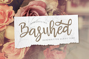 Basuhed - Handwritten Font, a Script Font by StringLabs (Thumbnail 1 of 12)