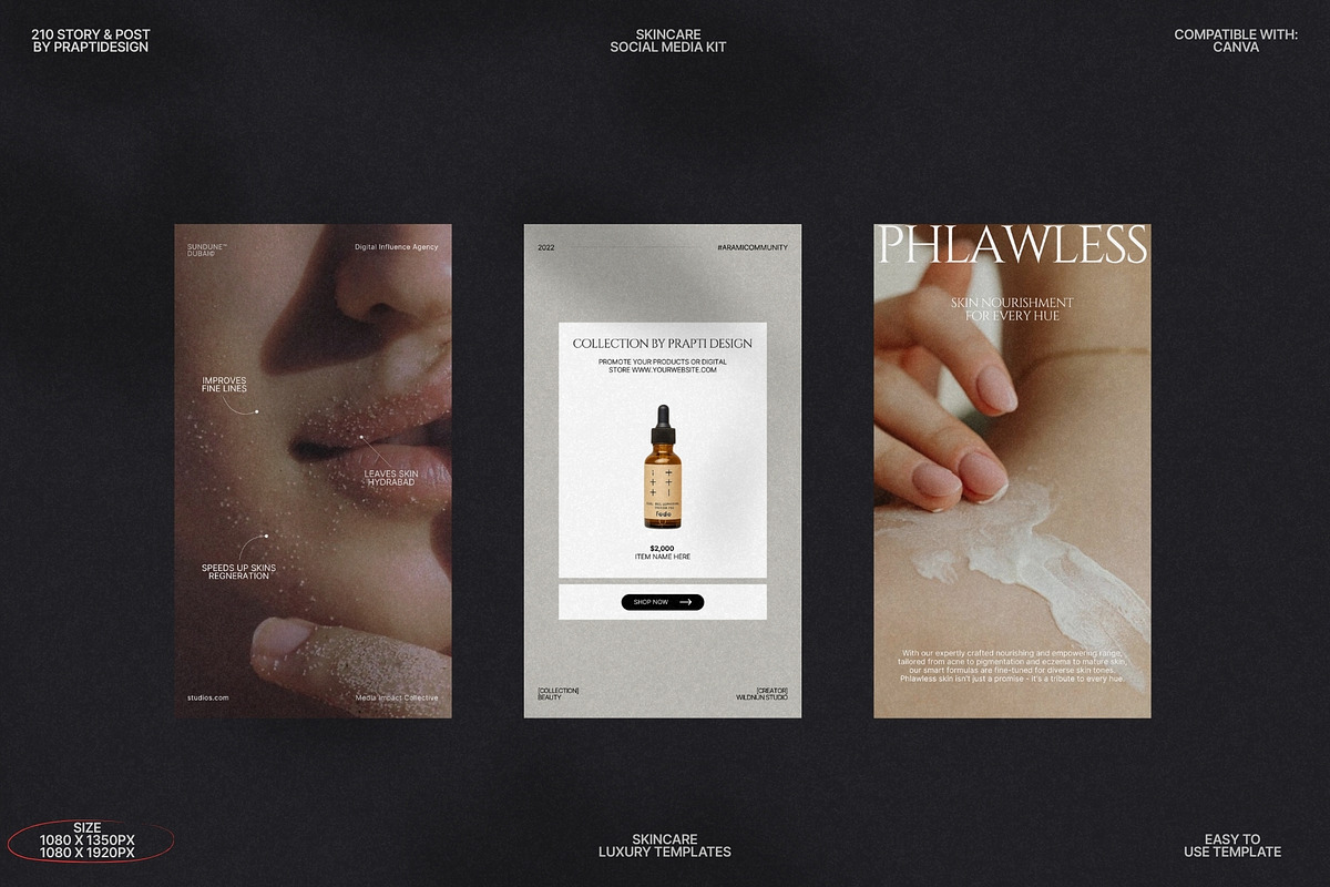 Clean Skincare Story & Post Kit preview 7