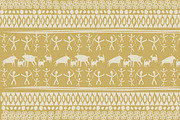 Cave Art Patterns, a Pattern Graphic by ThaiByGaew (Thumbnail 11 of 12)