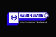 Podcast Lower Thirds After Effect, a Social Media Template by Loin Studio (Thumbnail 4 of 7)