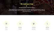 Fundraising HTML Template - Charity, a Websites & App Template by oLanding (Thumbnail 4 of 6)