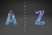 Colorful Glitter Alphabet Letters, an Illustration by tahananeart (Thumbnail 2 of 3)