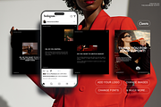 CANVA Bold Red Insta Posts & Stories, a Social Media Template by thebusinessoutfit (Thumbnail 6 of 28)
