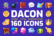 DACON - Game Icon Generator, an Icon by Weirdsgn Store (Thumbnail 1 of 8)