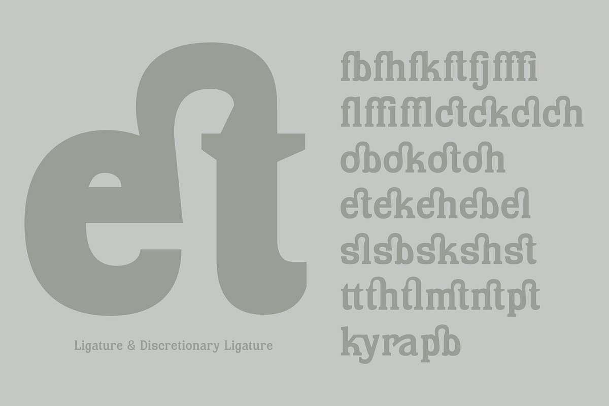 Sichra Typeface - Relaxed Slab Serif, a Slab Serif Font by Khoir (Photo 8 of 13)