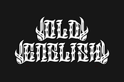 Black Somler - Tattoo Artdeco Font, a Blackletter Font by Iqsiart Studio (Thumbnail 3 of 9)
