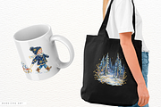 Arctic Winter Clipart, a Seasonal Illustration by Markicha Art (Thumbnail 3 of 5)
