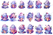 Blueberry IceCream, an Object Graphic by DreamerStarCo (Thumbnail 3 of 6)