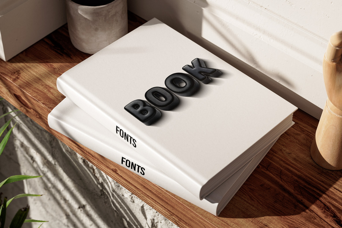 Black Leather Font, a Sans Serif Font by Handmadefont (Photo 6 of 10)