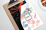Seafood, an Animal Illustration by VitalinaGofman (Thumbnail 7 of 7)