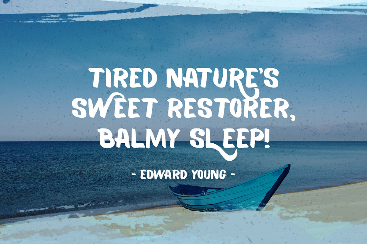 Balmy Brush Font preview 4