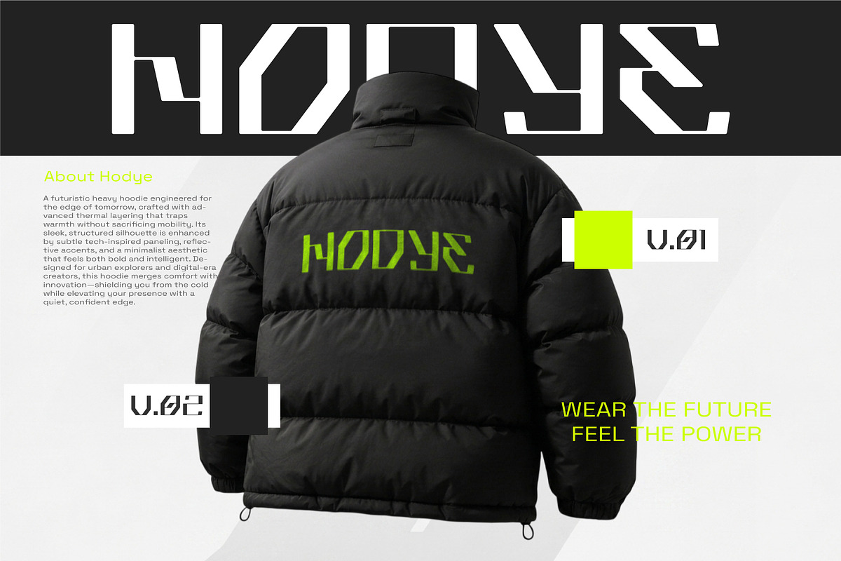 Sorane - Cyber Sci-Fi Display Font, a Sans Serif Font by Hakara Type (Photo 4 of 7)