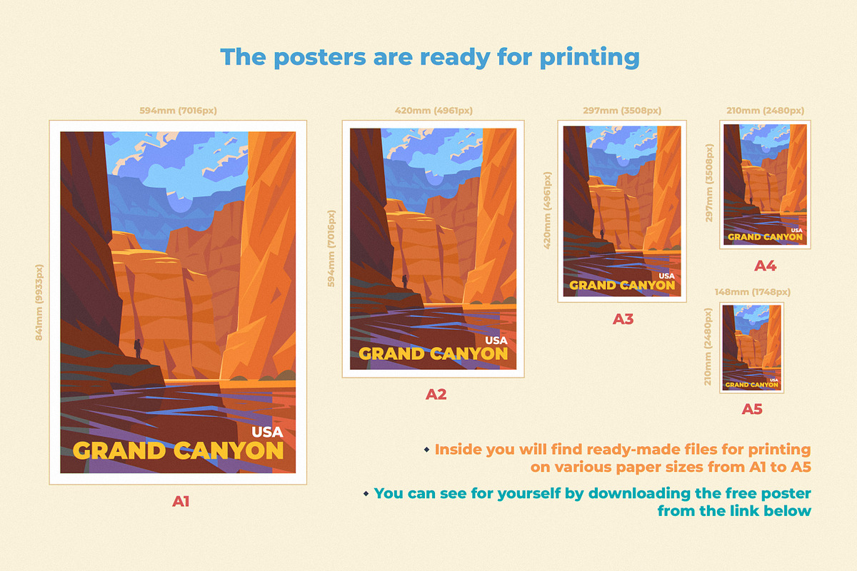 Travel Posters. Part 5., an Illustration by Red Monkey (Photo 3 of 12)