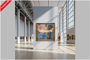 Gallery Room Mockup For Designers, a Product Mockup by Bruno's Shop (Thumbnail 1 of 3)