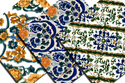 Mediterranean Tile Patterns Backgrou, a Pattern Graphic by Ink Gallery (Thumbnail 3 of 6)