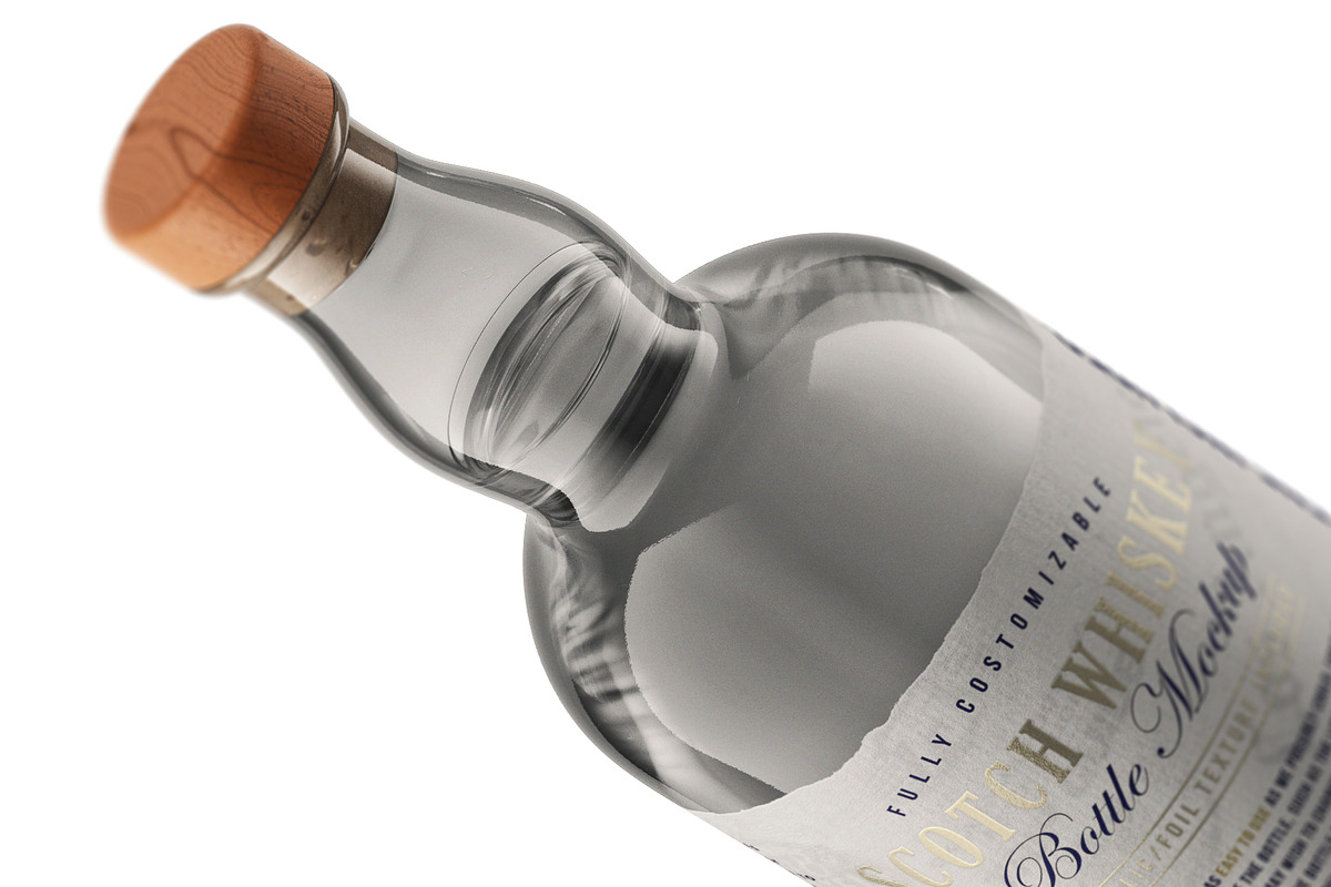 Scotch Whiskey Bottle Mockup, a Product Mockup by HexenDesigns (Photo 11 of 14)