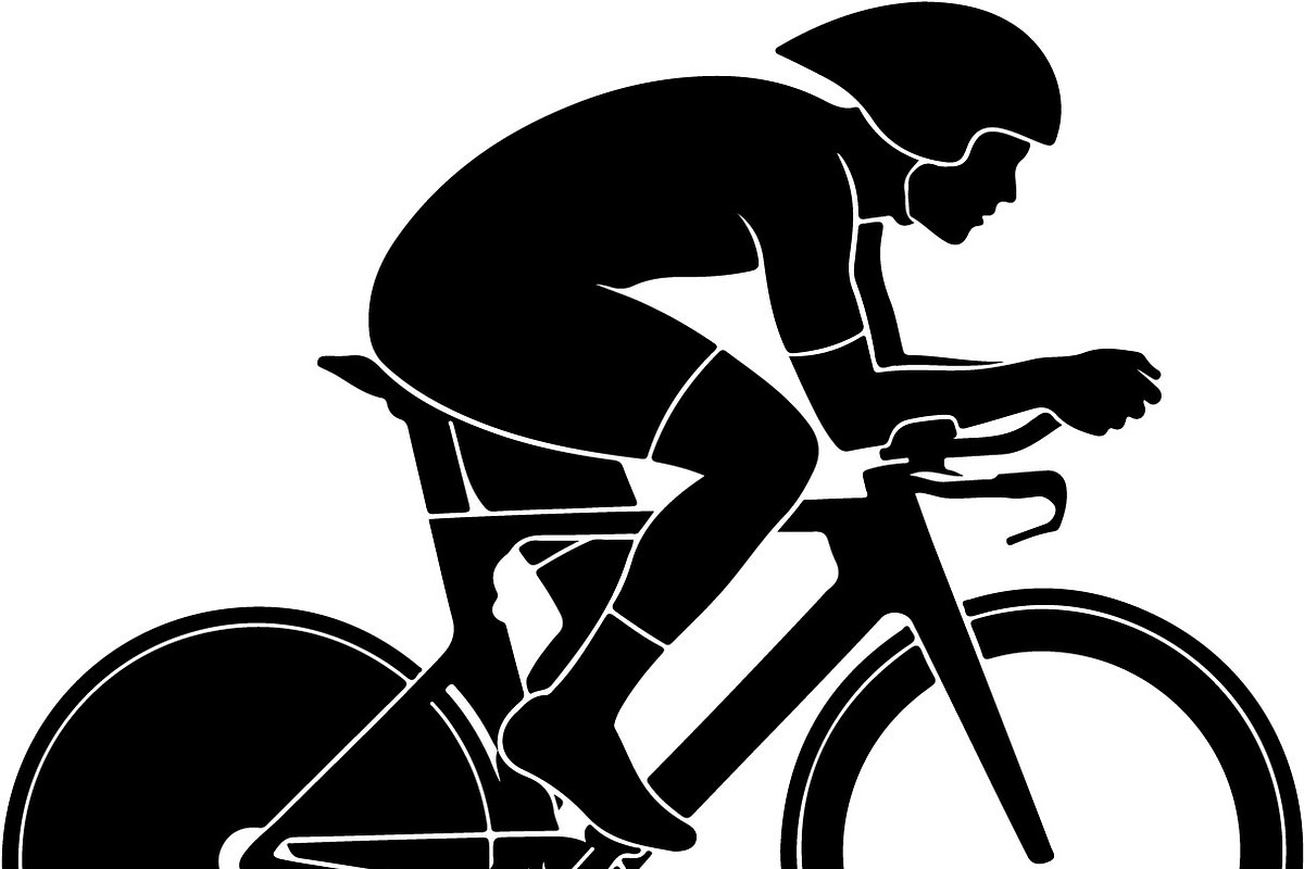 Cycling Sport Silhouette Bundle, an Illustration by Designs_River (Photo 13 of 38)
