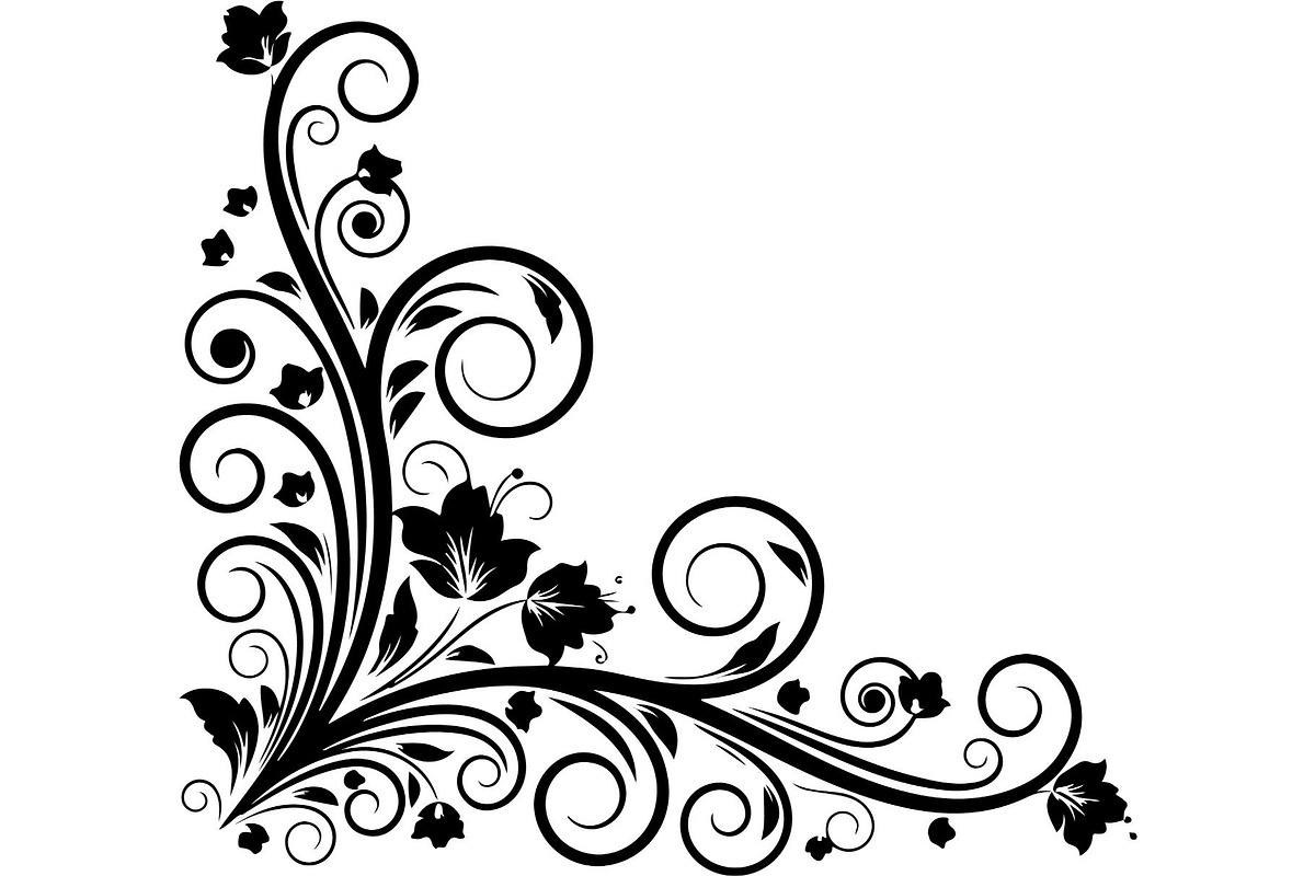 Vintage Floral Corner, an Object Graphic by Designer_Momina (Photo 14 of 29)