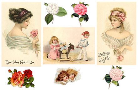 Vintage Decoupage Collection