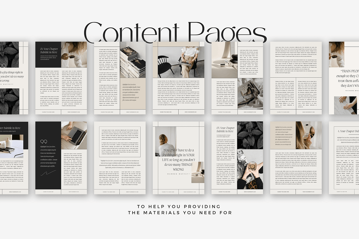 Canva Coaching Ebook WorkBook Hattie, a Magazine Template by Lovely Confetti (Photo 5 of 8)