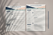 Creative Resume Example, CV Cover L., a Resume Template by HIRED Design Studio (Thumbnail 5 of 19)