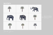 Palm Grove, Luxury tropical Prints!, a Pattern Graphic by Pink Linen (Thumbnail 6 of 13)