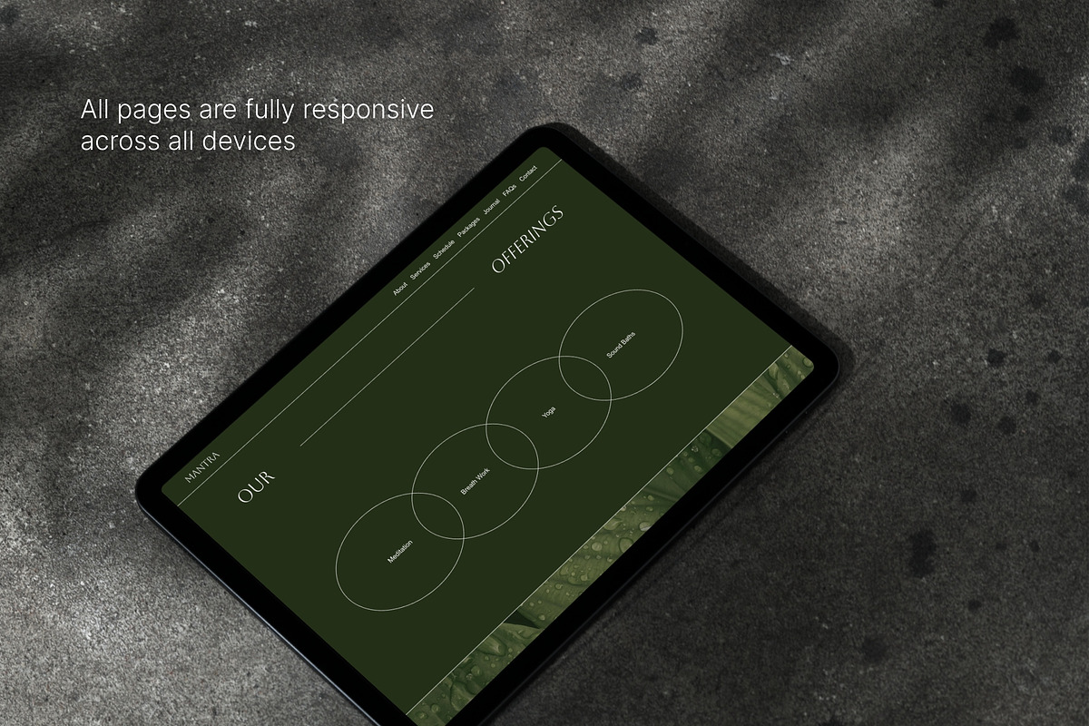 Squarespace Website Template, a Squarespace Template by Skye Studio (Photo 3 of 6)