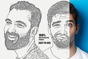 Sketch Cartooniz Photoshop Action, an Action Add-On by DesignCave (Thumbnail 4 of 5)