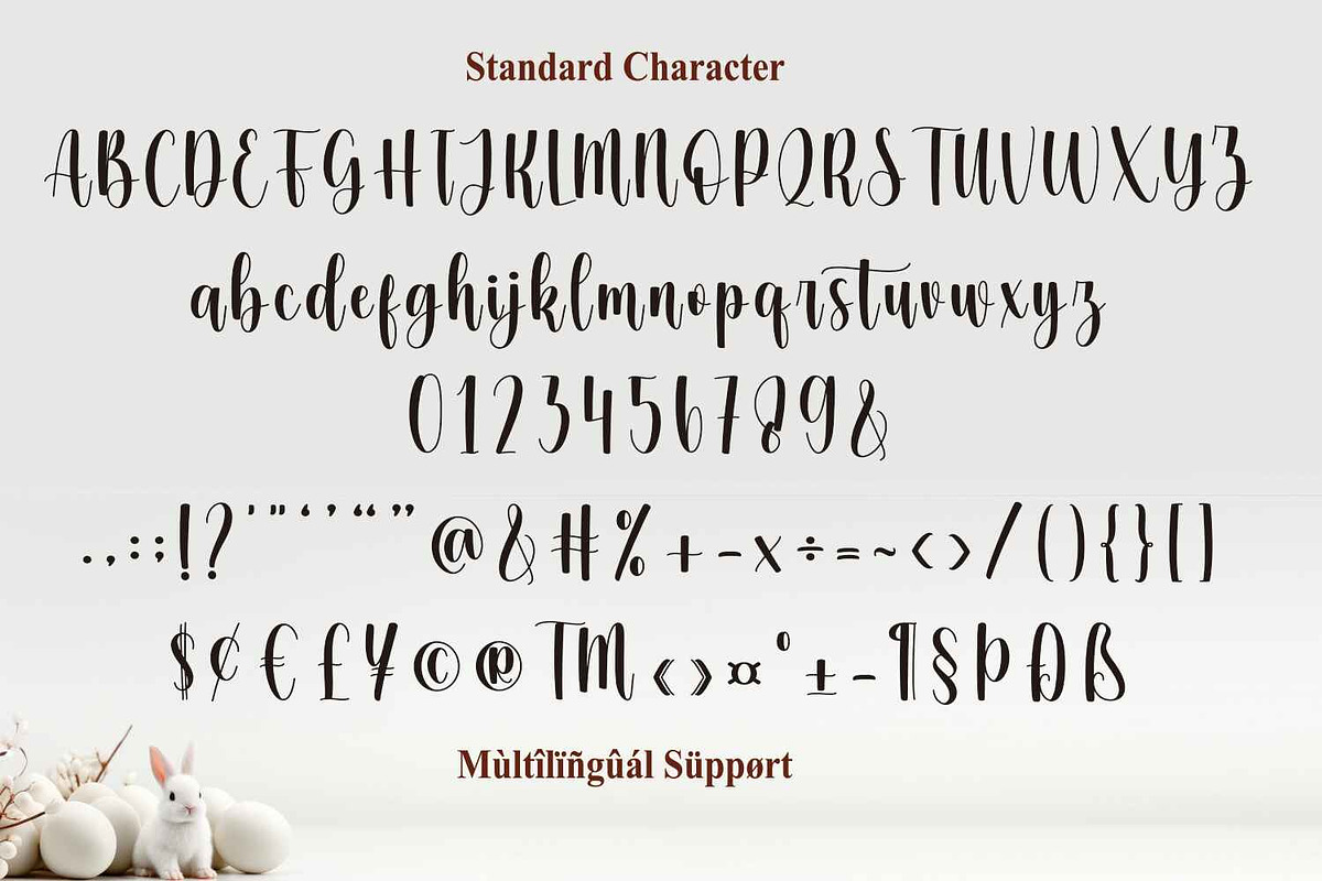 Happy Easter, a Script Font by Mozatype (Photo 8 of 9)