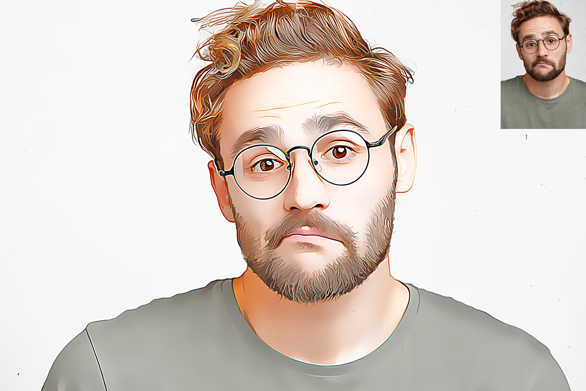 Cartoonic Photoshop Action, an Action Add-On by MRI STUDIO (Photo 6 of 13)
