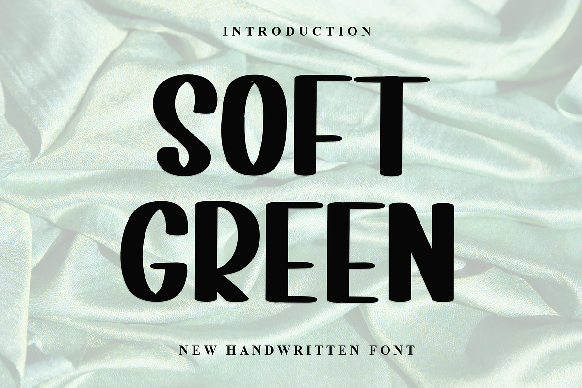 Soft Green, a Handwritten Font by InermediaSTUDIO (Photo 8 of 9)
