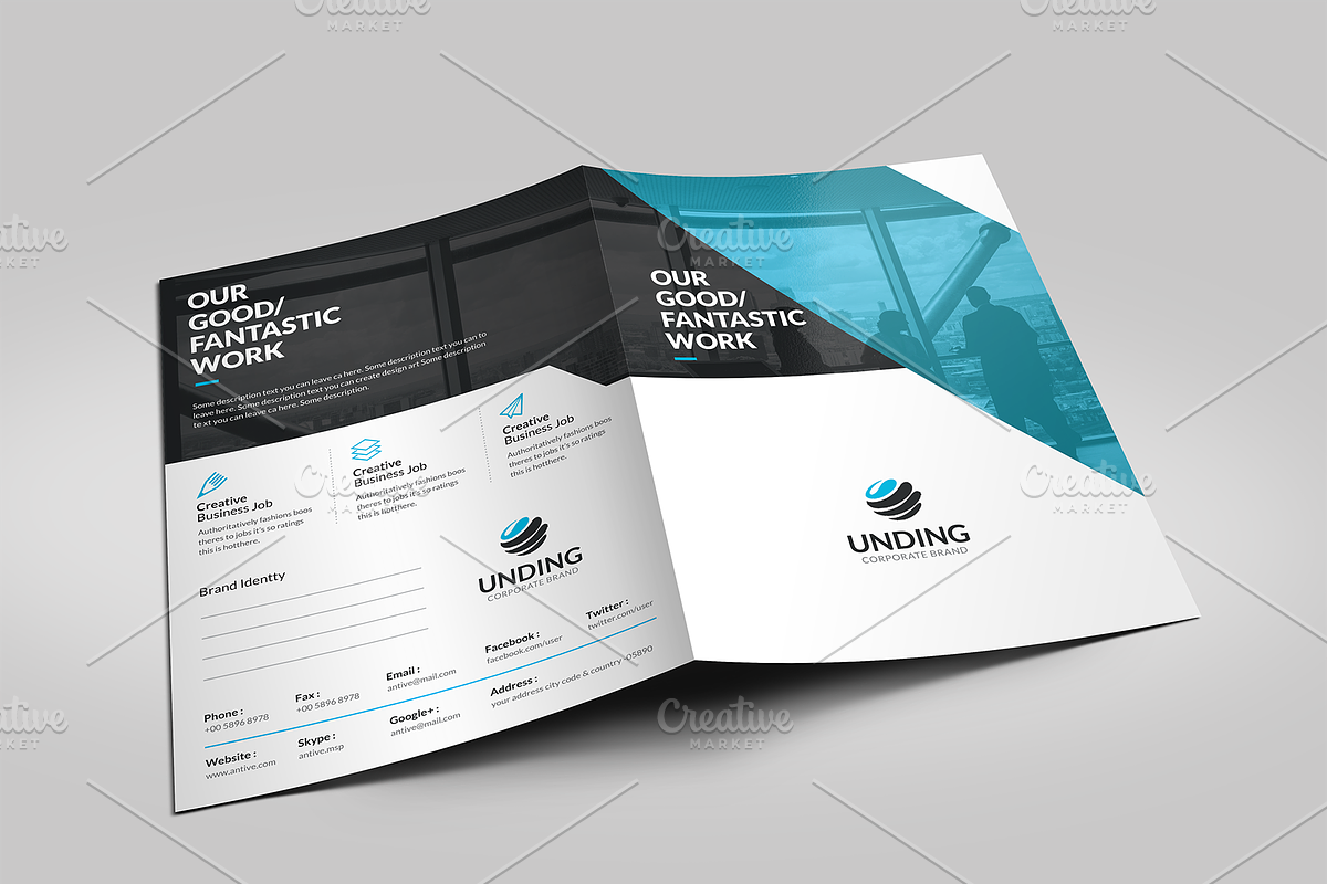 Presentation Folder, a Stationery Template by GenerousArt (Photo 1 of 5)