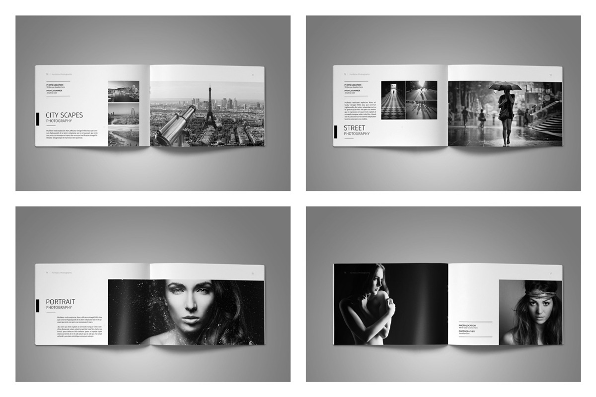 Photography Portfolio BUNDLE, a Brochure Template by adekfotografia (Photo 35 of 41)