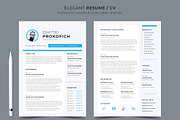 Clean Resume/CV, a Resume Template by Aspect_Studio (Thumbnail 2 of 4)