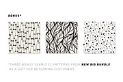 Floral Seamless Patterns Bundle, a Pattern Graphic by Curly_Pat (Thumbnail 2 of 7)