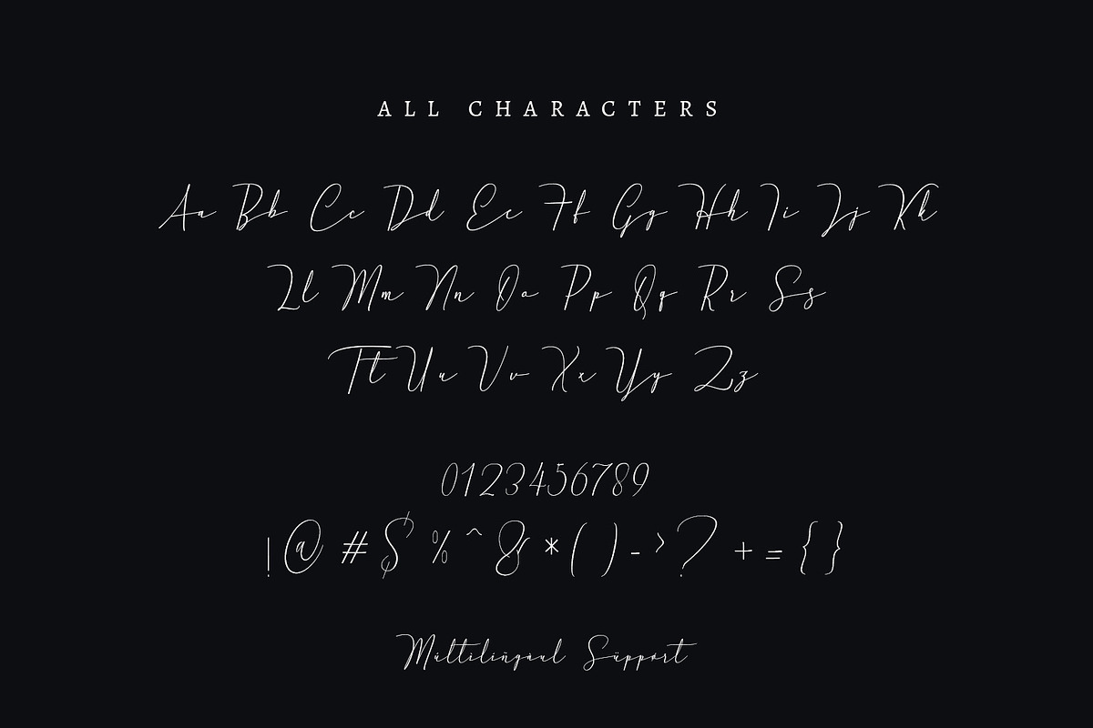 Basteri - Modern Script Font, a Script Font by Kincrev Studio (Photo 6 of 8)