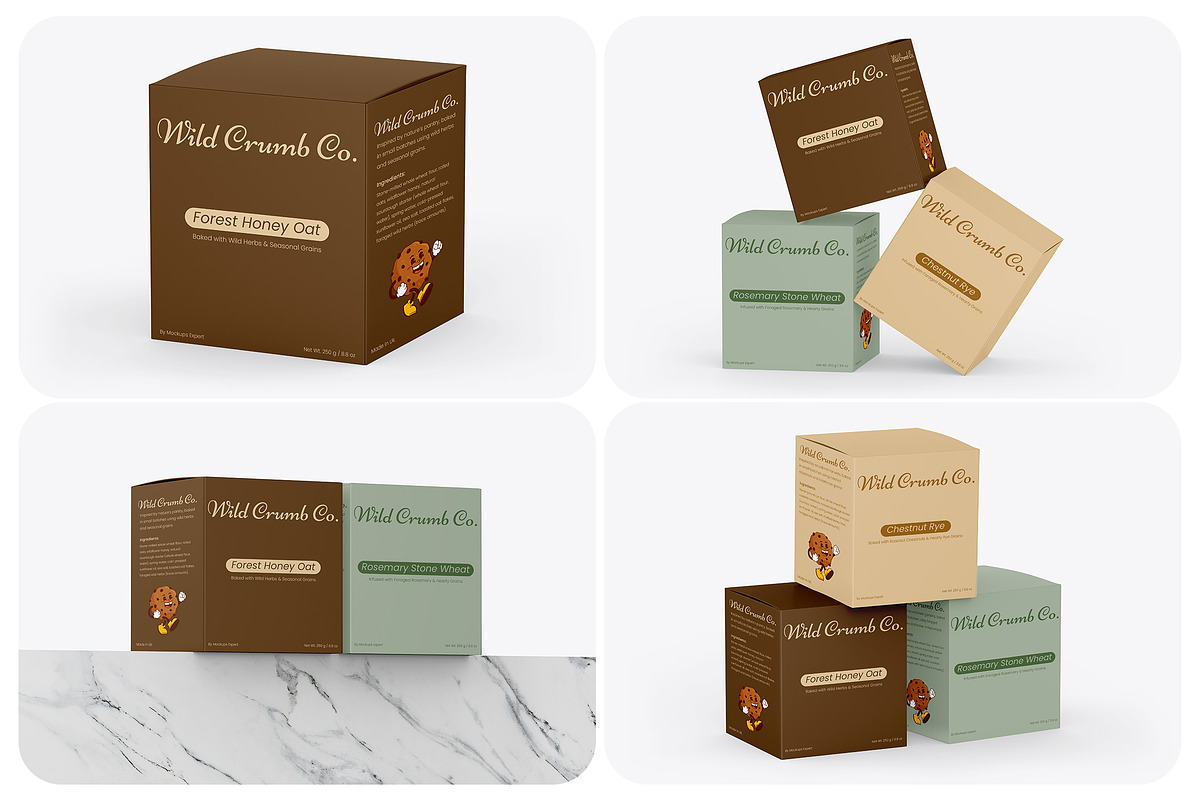 Square Box Mockups, a Mockup by Mockups Expert (Photo 1 of 5)