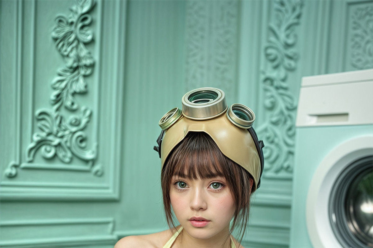 Retro Sci-Fi Laundromat Photo Pack, a Person Illustration by StockVerse Creative (Photo 4 of 4)
