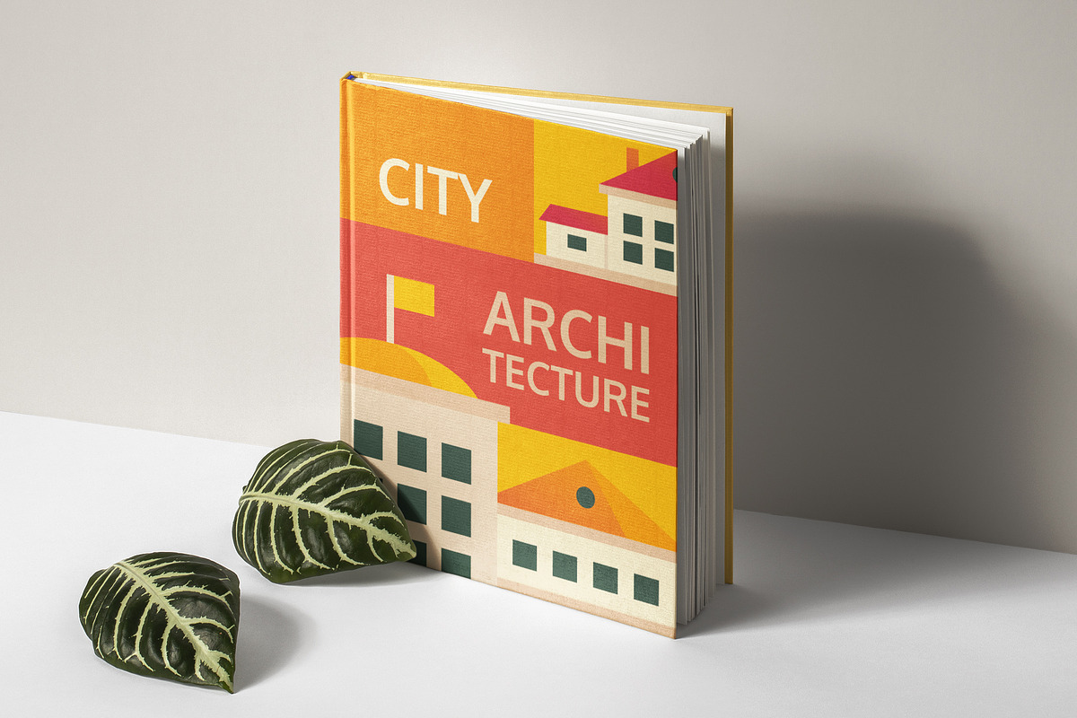 Flat Design City Buildings Icons Set preview 5