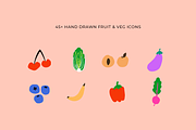 Fruit & Veg Illustrations Bundle, an Icon by Lotus White-Sugito (Thumbnail 2 of 5)